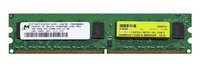 Arbeitspeicher 1x 2GB Micron ECC UNBUFFERED DDR2  667MHz PC2-5300 UDIMM | MT18HTF25672AY-667A3