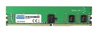 Arbeitspeicher 1x 8GB GoodRAM ECC REGISTERED DDR4 1Rx4 2400MHz PC4-19200 RDIMM | W-MEM2400R4S48G