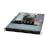 Serverplattform Supermicro 1U 511R-W SYS-511R-W Intel x 1 DDR5 x 4 4 x 3.5" SATA/SAS/NVME PSU 1+0