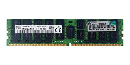 Arbeitspeicher 1x 32GB Hynix ECC LOAD REDUCED DDR4  2133MHz PC4-17000 LRDIMM | HMA84GL7AMR4N-TF