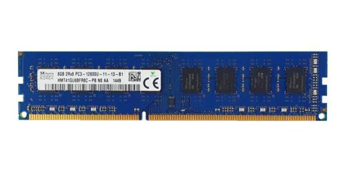 Arbeitspeicher 1x 8GB Hynix NON-ECC UNBUFFERED DDR3 1600MHz PC3-12800 UDIMM | HMT41GU6BFR8C-PB