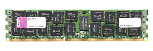 Arbeitspeicher 1x 8GB Kingston ECC REGISTERED DDR3  1333MHz PC3-10600 RDIMM | KTD-PE313LV/8G