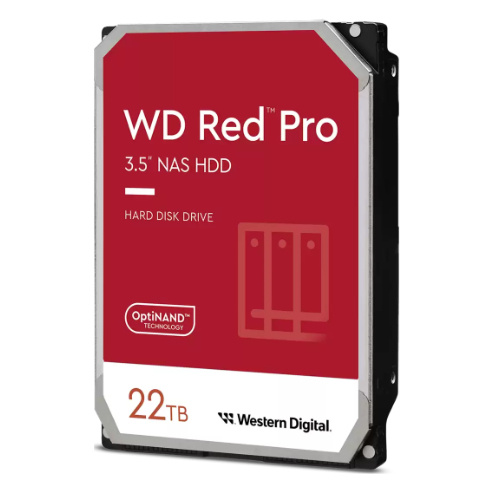 Festplatte Western Digital  RED PRO 3.5'' HDD 22TB 7200RPM SATA 6Gb/s 512MB | WD221KFGX