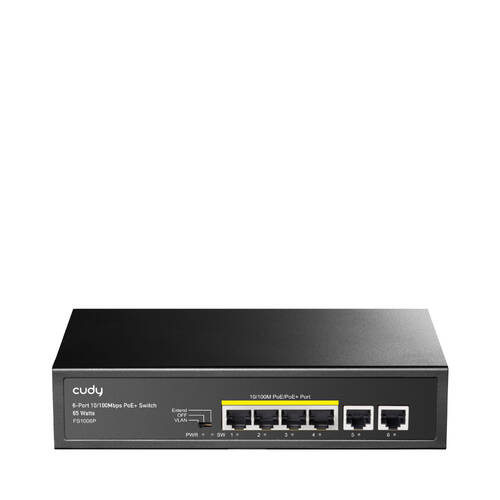 Schalter Cudy FS1006P 6x 100Mb 60 W PoE+