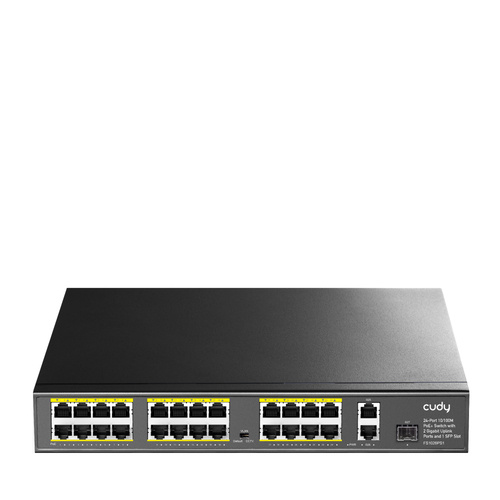 Schalter Cudy FS1026PS1 24x 100Mb | 1x 1Gb 1x SFP 300 W PoE+