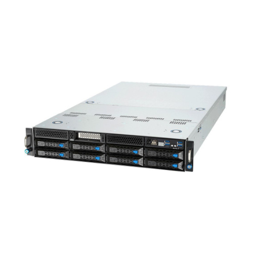 Serverplattform ASUS 2U ESC4000-E10-SKU3/1600W(1+1)/8NVMe 90SF01B3-M00510 Intel x 2 DDR4 x 16 16 x 2.5" SATA/SAS+2NVME PSU 1+1