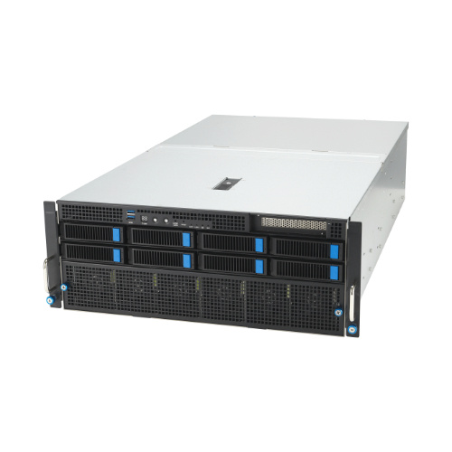 Serverplattform ASUS 4U ESC8000-E11-SKU3/10G/3KW(2+2)/1PCIe/2NVMe/OCP 90SF02I3-M003F0 Intel x 2 DDR5 x 32 9 x 2.5" SATA/SAS/NVME PSU 2+2