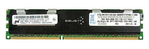 Arbeitsspeicher 1x 8GB IBM ThinkServer & System X DDR3 1066MHz ECC REGISTERED DIMM | 49Y1399 