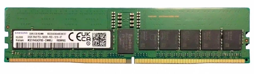 Arbeitspeicher 1x 32 GB Samsung ECC REGISTERED DDR5 2Rx8 5600MHz PC5-44800 RDIMM | M321R4GA3PB0-CWM