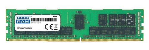 Arbeitspeicher 1x 16GB GoodRAM ECC REGISTERED DDR4 1Rx4 2666MHZ PC4-21300 RDIMM | W-MEM2666R4S416G