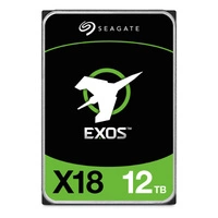 Festplatte Seagate Exos X18 3.5'' HDD 12TB 7200RPM SATA 6Gb/s 256MB | ST12000NM000J-REC