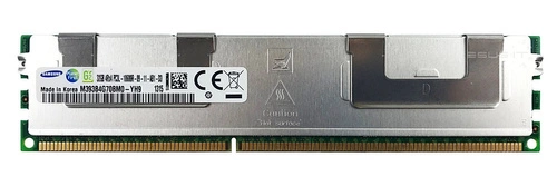 Arbeitspeicher 1x 32GB Samsung ECC REGISTERED DDR3  1333MHz PC3-10600 RDIMM | M393B4G70BM0-YH9