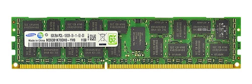 Arbeitspeicher 1x 8GB Samsung ECC REGISTERED DDR3 1333MHz PC3-10600 RDIMM | M393B1K70DH0-YH9