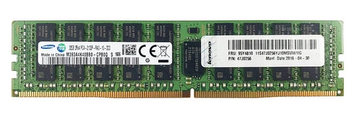 Arbeitspeicher 1x 32GB Samsung ECC REGISTERED DDR4  2133MHz PC4-17000 RDIMM | M393A4K40BB0-CPB