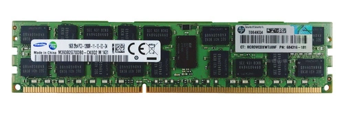 Arbeitspeicher 1x 16GB Samsung ECC REGISTERED DDR3  1600MHz PC3-12800 RDIMM | M393B2G70DB0-CK0