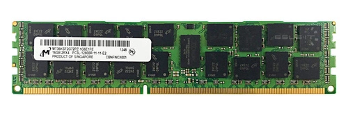 Arbeitspeicher 1x 16GB Micron ECC REGISTERED DDR3 1600MHz PC3-12800 RDIMM | MT36KSF2G72PZ-1G6
